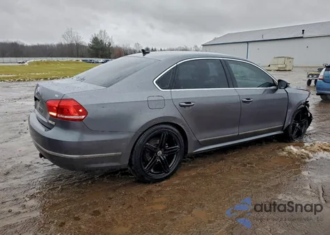 2012 Volkswagen Passat Sel from USA, damaged, VIN 1VWCH7A38CC037207